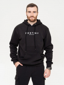 Худі ISSA Plus модель GN-507_black Худі ISSA Plus модель GN-507_black Фото