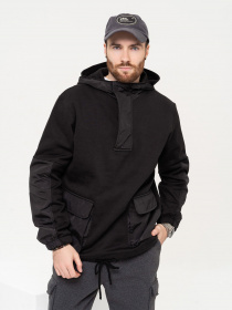 Кофта ISSA Plus модель GN-508_black Фото