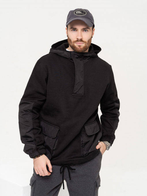 Кофта ISSA Plus модель GN-508_black Фото