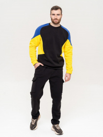 Світшот ISSA Plus модель GN-509_black Світшот ISSA Plus модель GN-509_black Фото