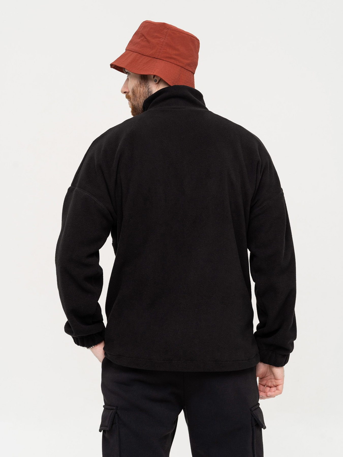 Кофта ISSA Plus модель GN-510_black Кофта ISSA Plus модель GN-510_black Фото