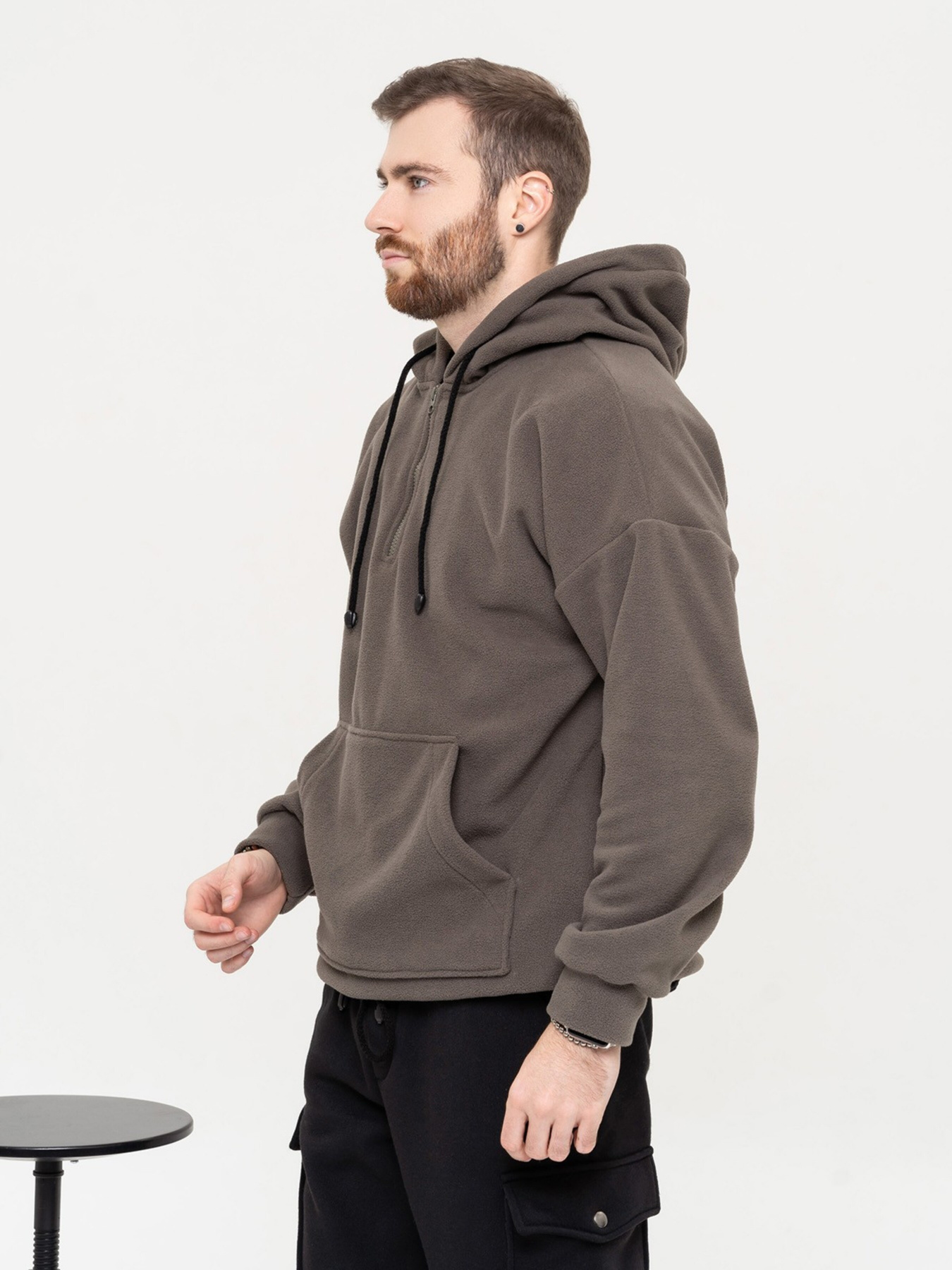 Худи ISSA Plus модель GN-511_khaki Фото