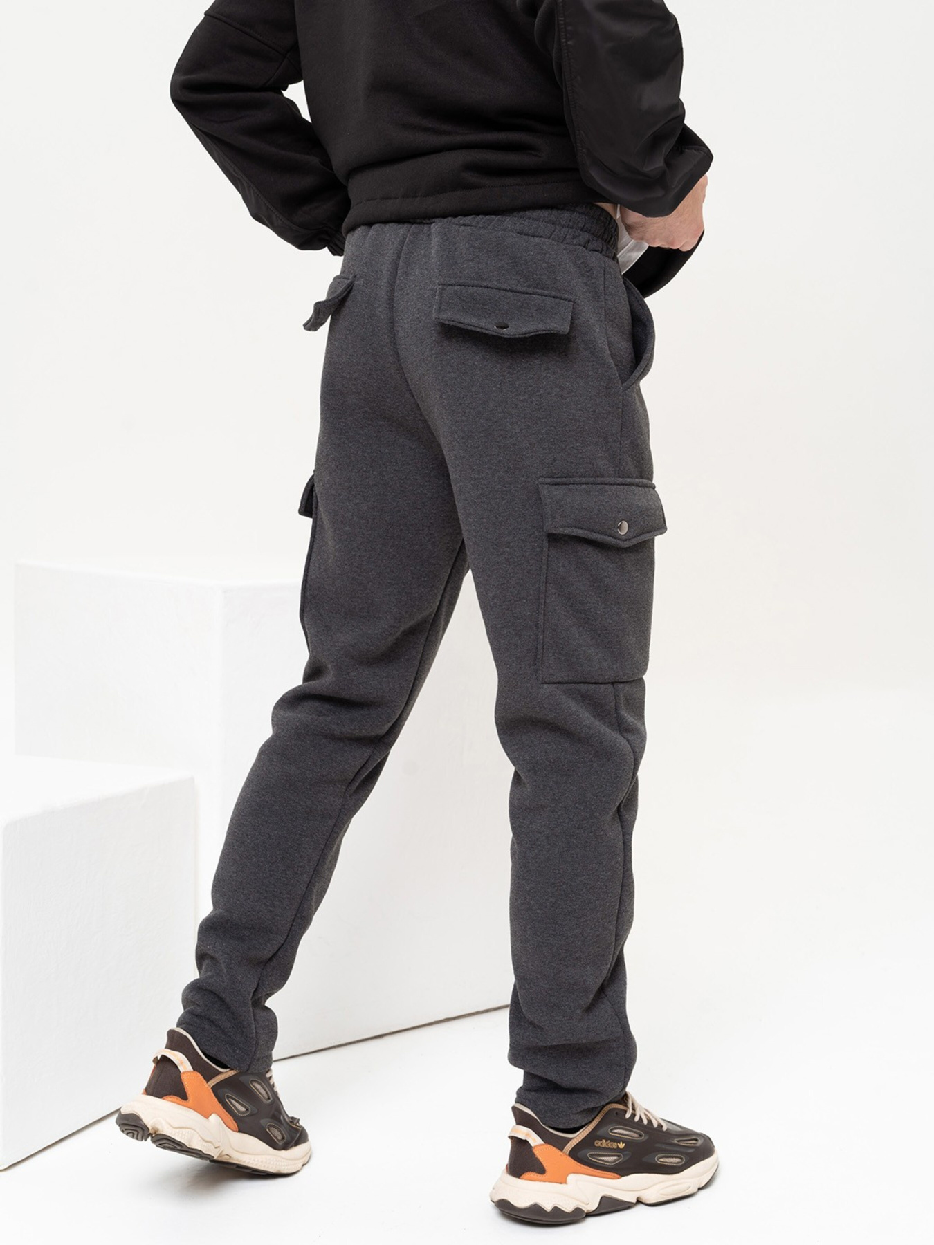 Штаны спортивные ISSA Plus модель GN-512_darkgray Фото