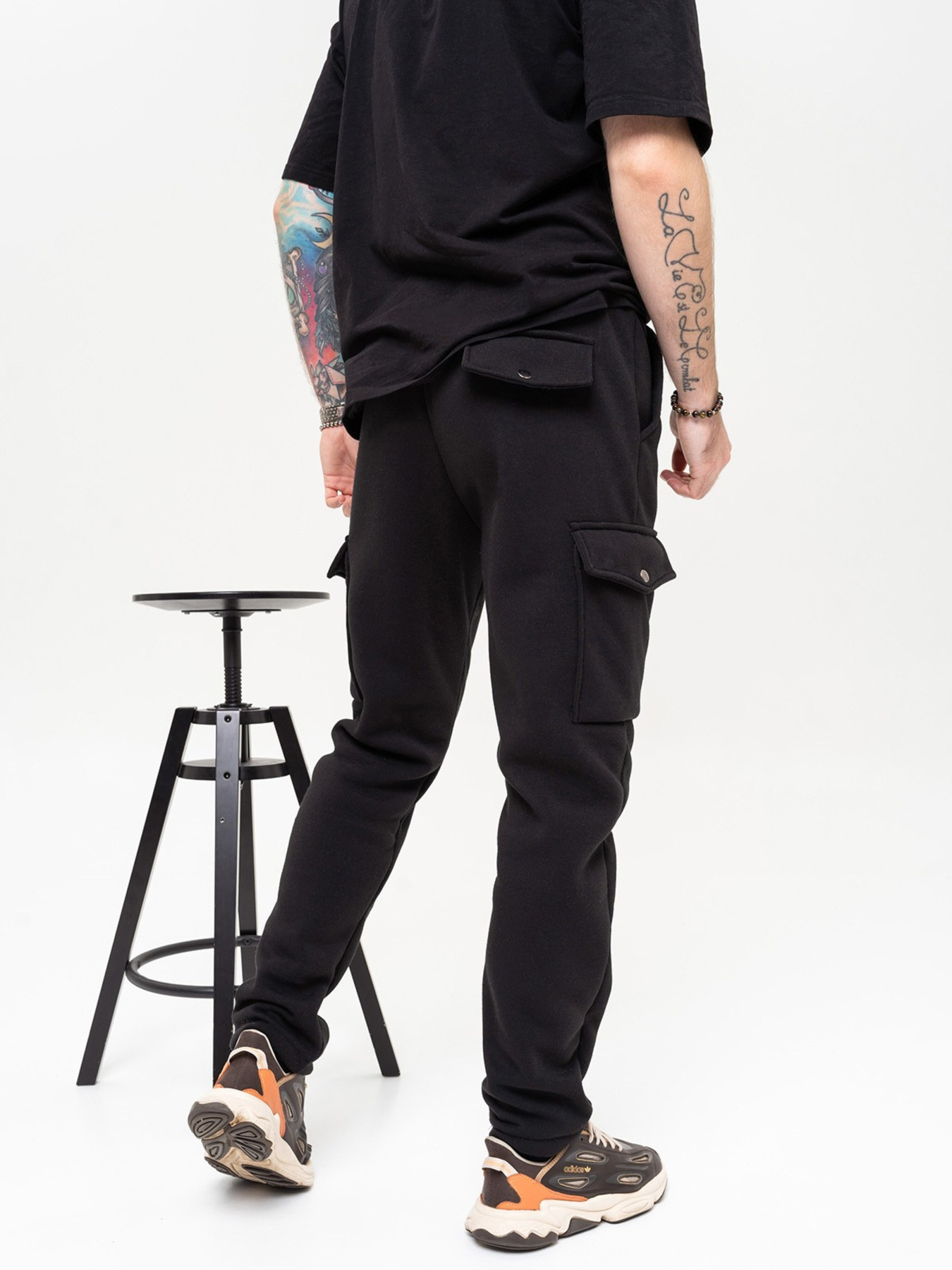 Спортивні штани ISSA Plus модель GN-512_black Спортивні штани ISSA Plus модель GN-512_black Фото