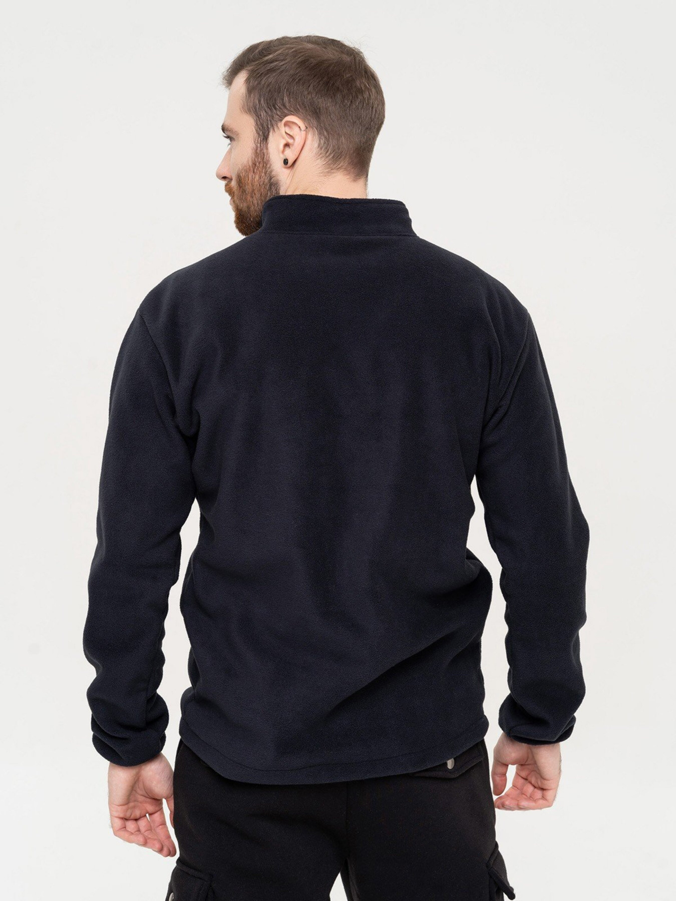 Кофта ISSA Plus модель GN-513_blue Кофта ISSA Plus модель GN-513_blue Фото