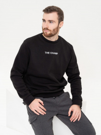 Світшот ISSA Plus модель GN-514_black Світшот ISSA Plus модель GN-514_black Фото