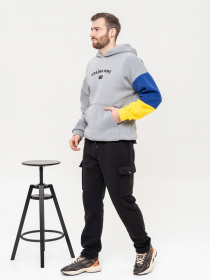 Худи ISSA Plus модель GN-515_grey Фото