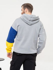 Худи ISSA Plus модель GN-515_grey Худи ISSA Plus модель GN-515_grey Фото