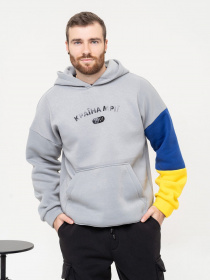 Худи ISSA Plus модель GN-515_grey Худи ISSA Plus модель GN-515_grey Фото