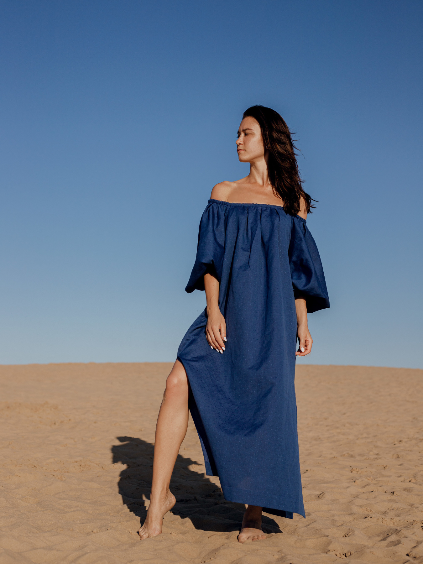 Платье макси GNIZDO модель 1OSMLCDPSW-006 Фото