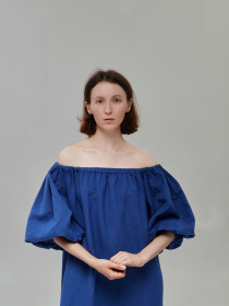 Платье макси GNIZDO модель 1OSMLCDPSW-006 Фото