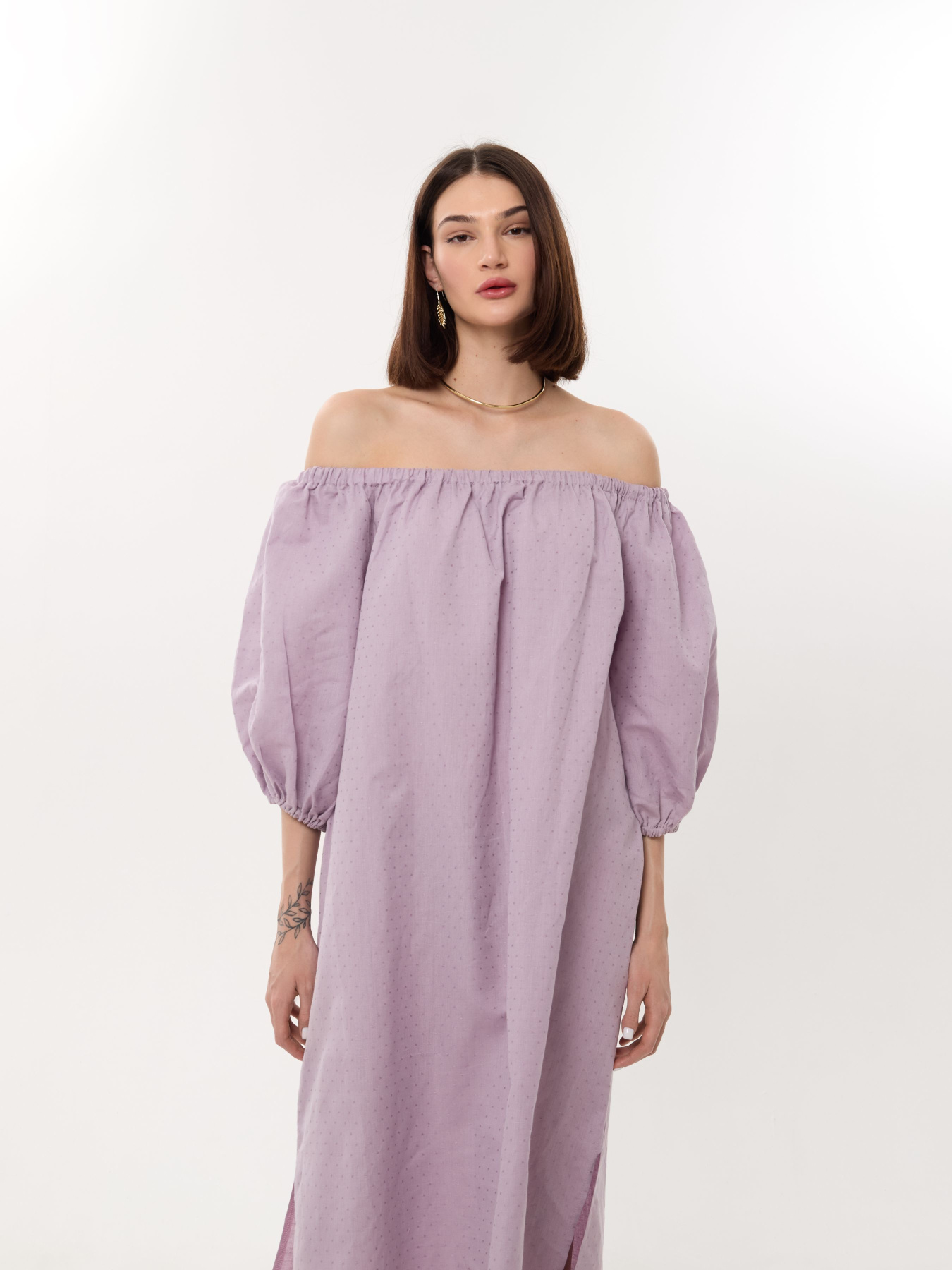 Сукня міді GNIZDO модель 1OSMLCDPSW-007 Фото