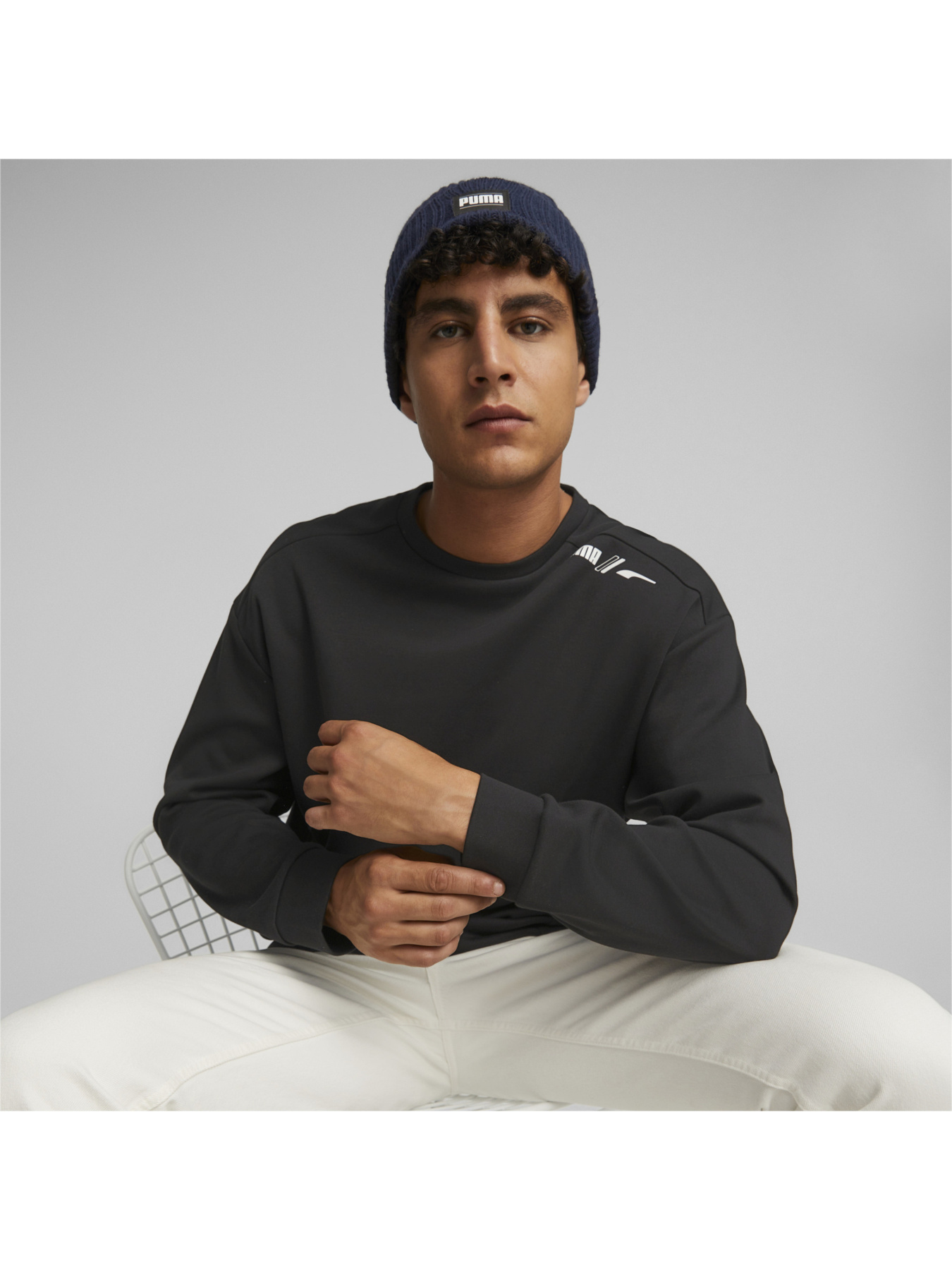 Шапка PUMA Ribbed Classic Cuff Beanie модель 024038 Фото