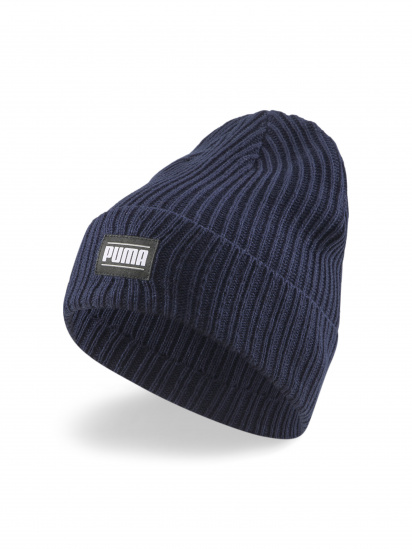 Шапка PUMA Ribbed Classic Cuff Beanie модель 024038 - фото
