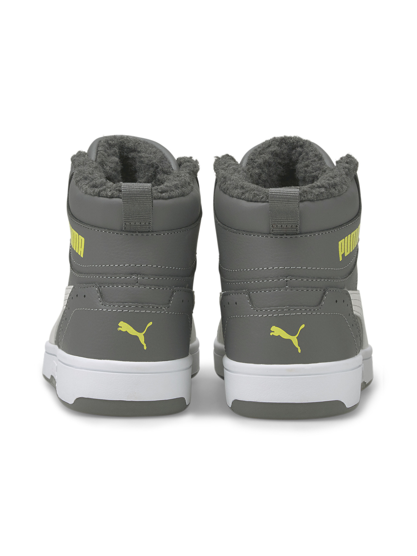 Кеды высокие PUMA Rebound Joy Fur Jr модель 375477 Фото