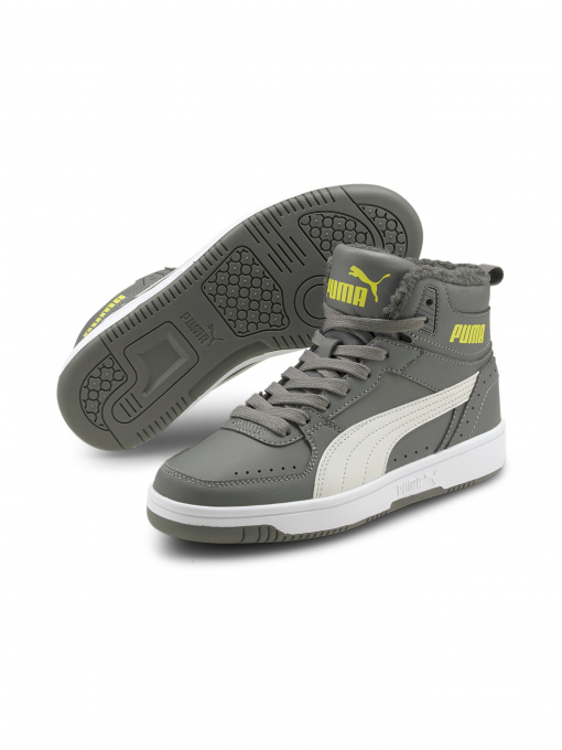 Кеды высокие PUMA Rebound Joy Fur Jr модель 375477 Фото