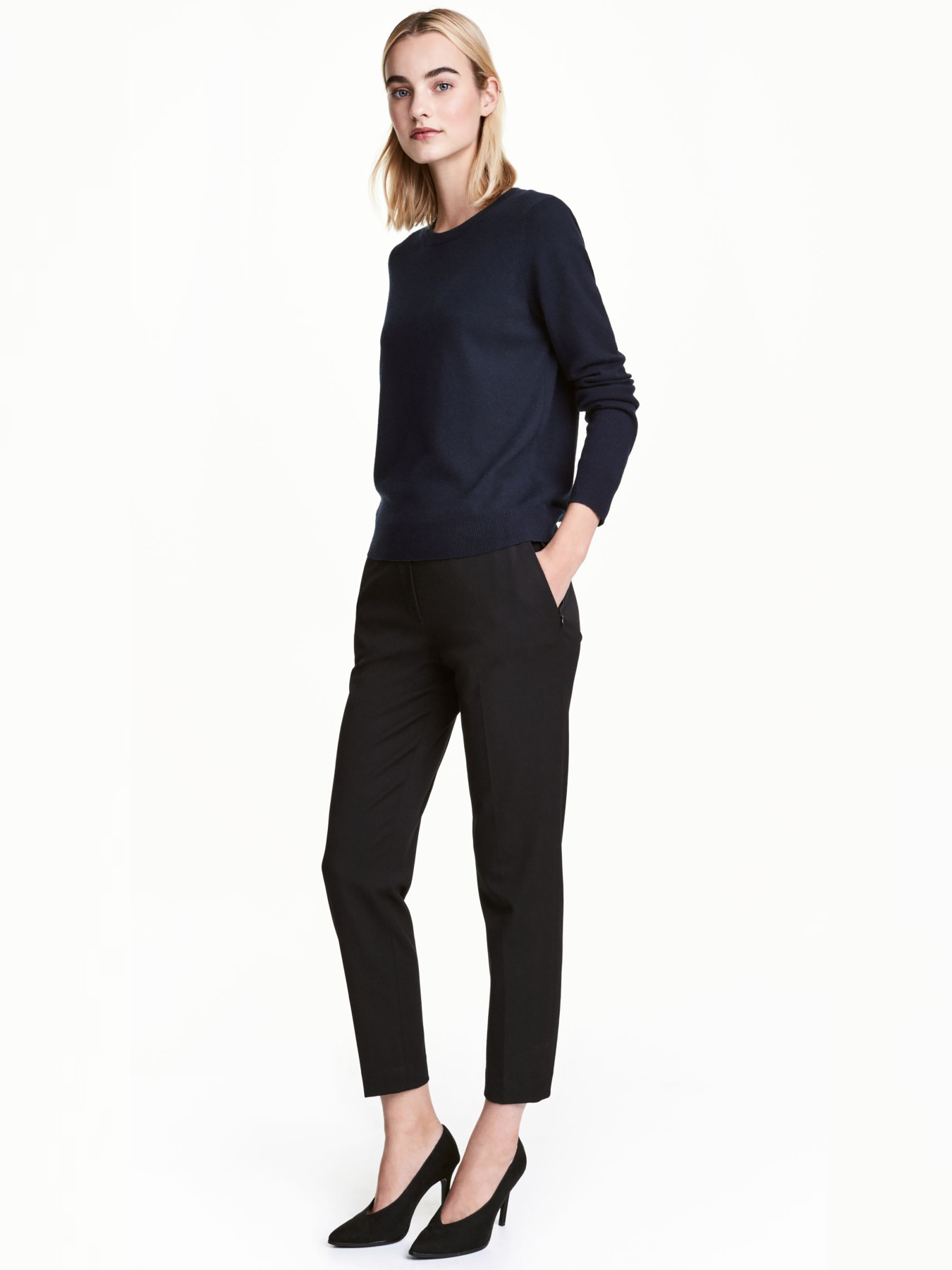 Брюки повседневные H&M модель 41227 Фото