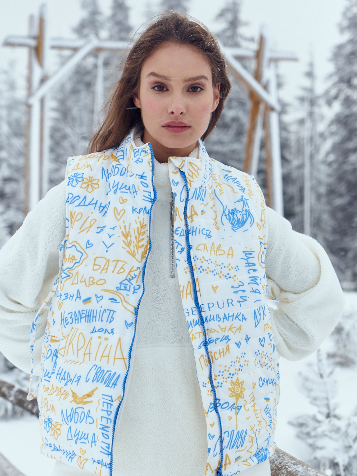 Утеплений жилет Gepur модель 43049 Фото