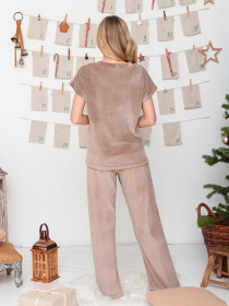 Пижама ISSA Plus модель 13667_beige Фото