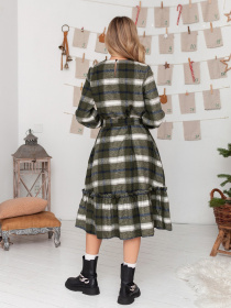 Сукня міді ISSA Plus модель 13670_hacks Фото