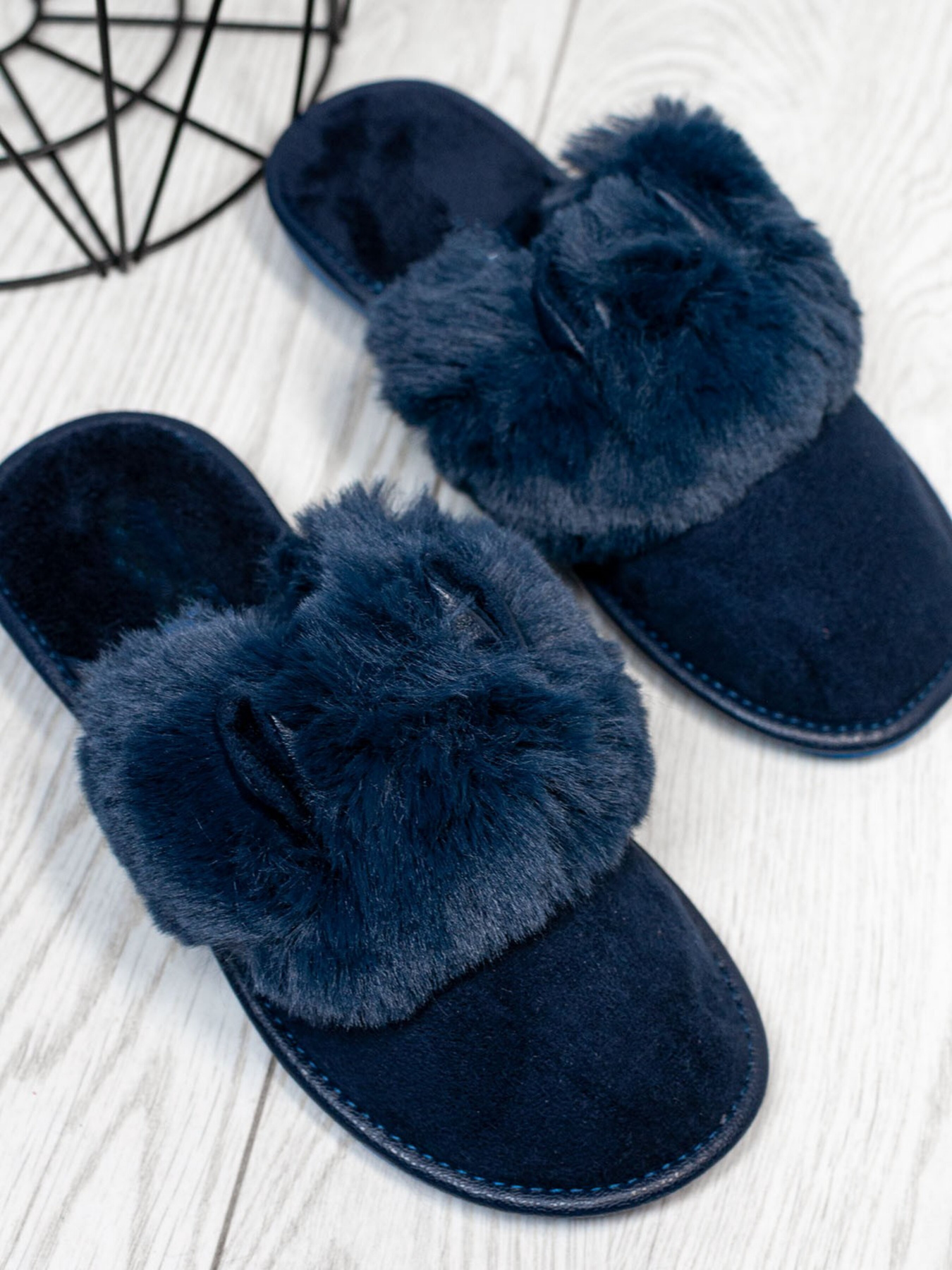 Капці ISSA Plus модель OB3-15_darkblue Фото