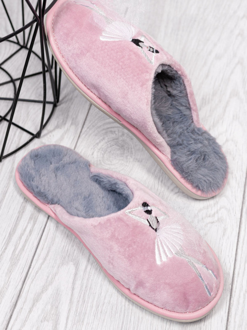 Тапки ISSA Plus модель OB3-16_pink Фото
