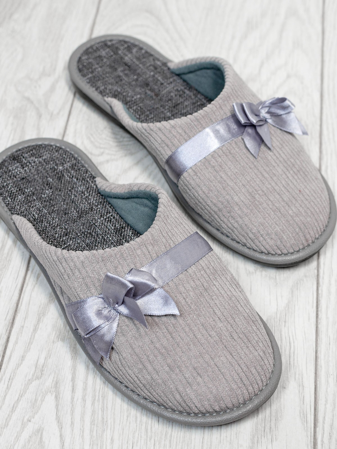 Тапки ISSA Plus модель OB3-17_grey Фото