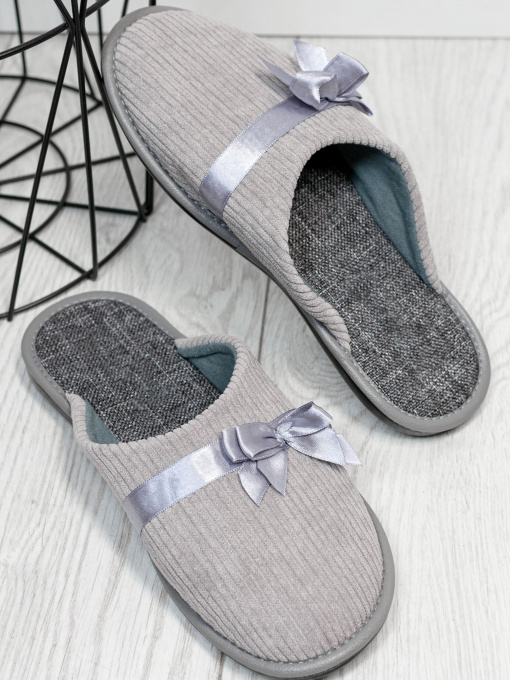 Тапки ISSA Plus модель OB3-17_grey Фото
