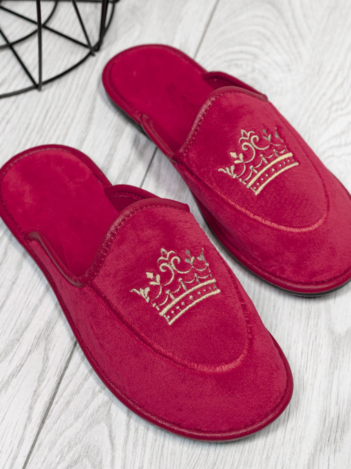 Тапки ISSA Plus модель OB3-18_red Фото