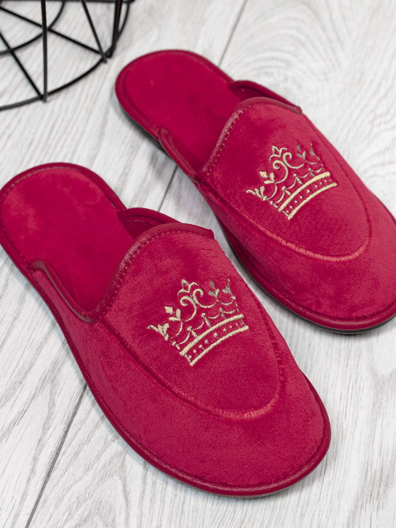 Капці ISSA Plus модель OB3-18_red Капці ISSA Plus модель OB3-18_red Фото