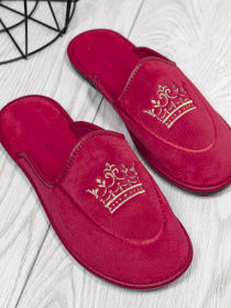 Капці ISSA Plus модель OB3-18_red Капці ISSA Plus модель OB3-18_red Фото