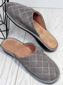 Капці ISSA Plus модель OB3-20_grey Капці ISSA Plus модель OB3-20_grey Фото