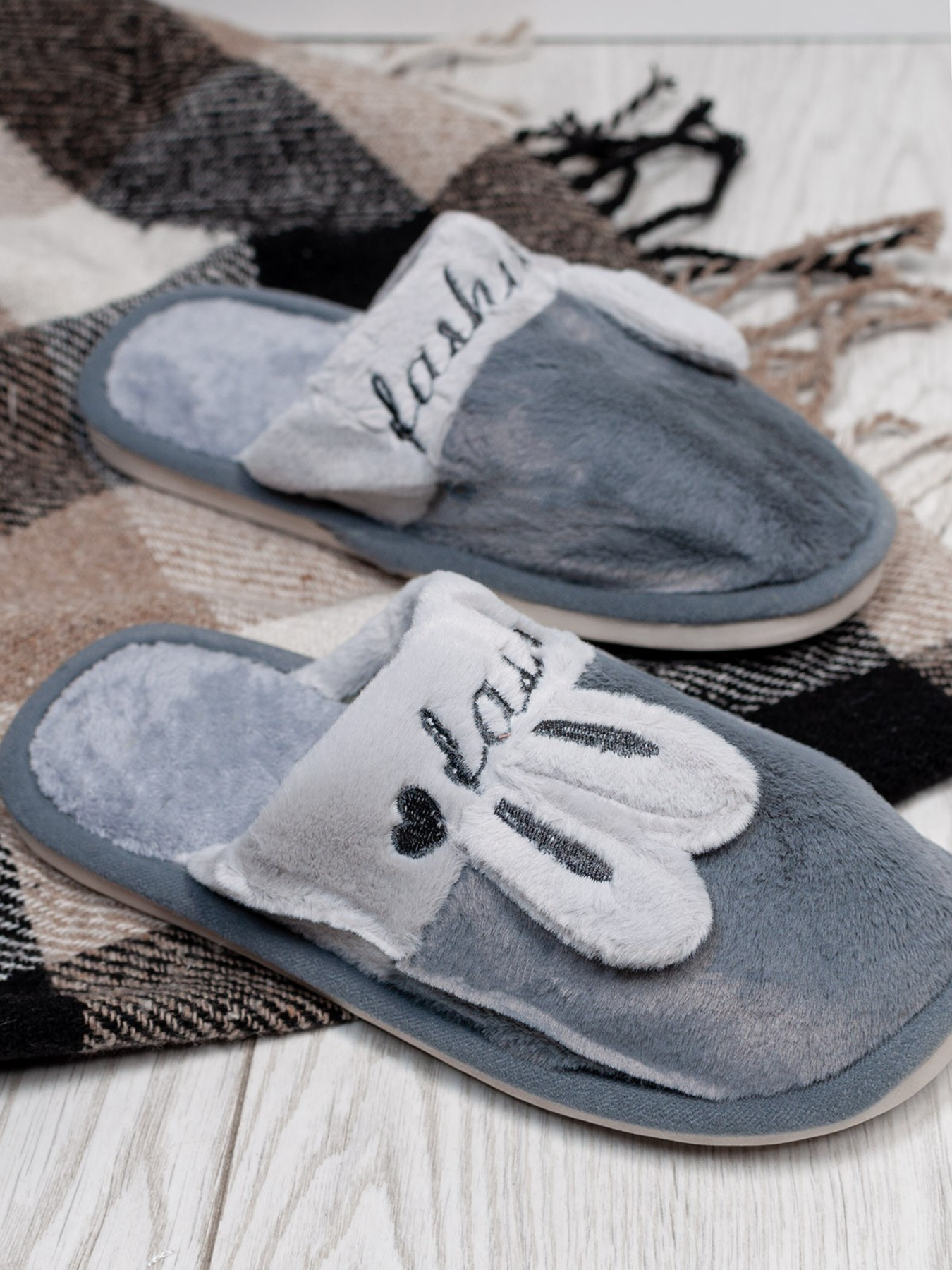 Тапки ISSA Plus модель OB3-22_grey Фото