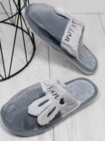 Тапки ISSA Plus модель OB3-22_grey Фото