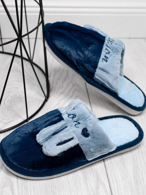 Тапки ISSA Plus модель OB3-22_darkblue Фото