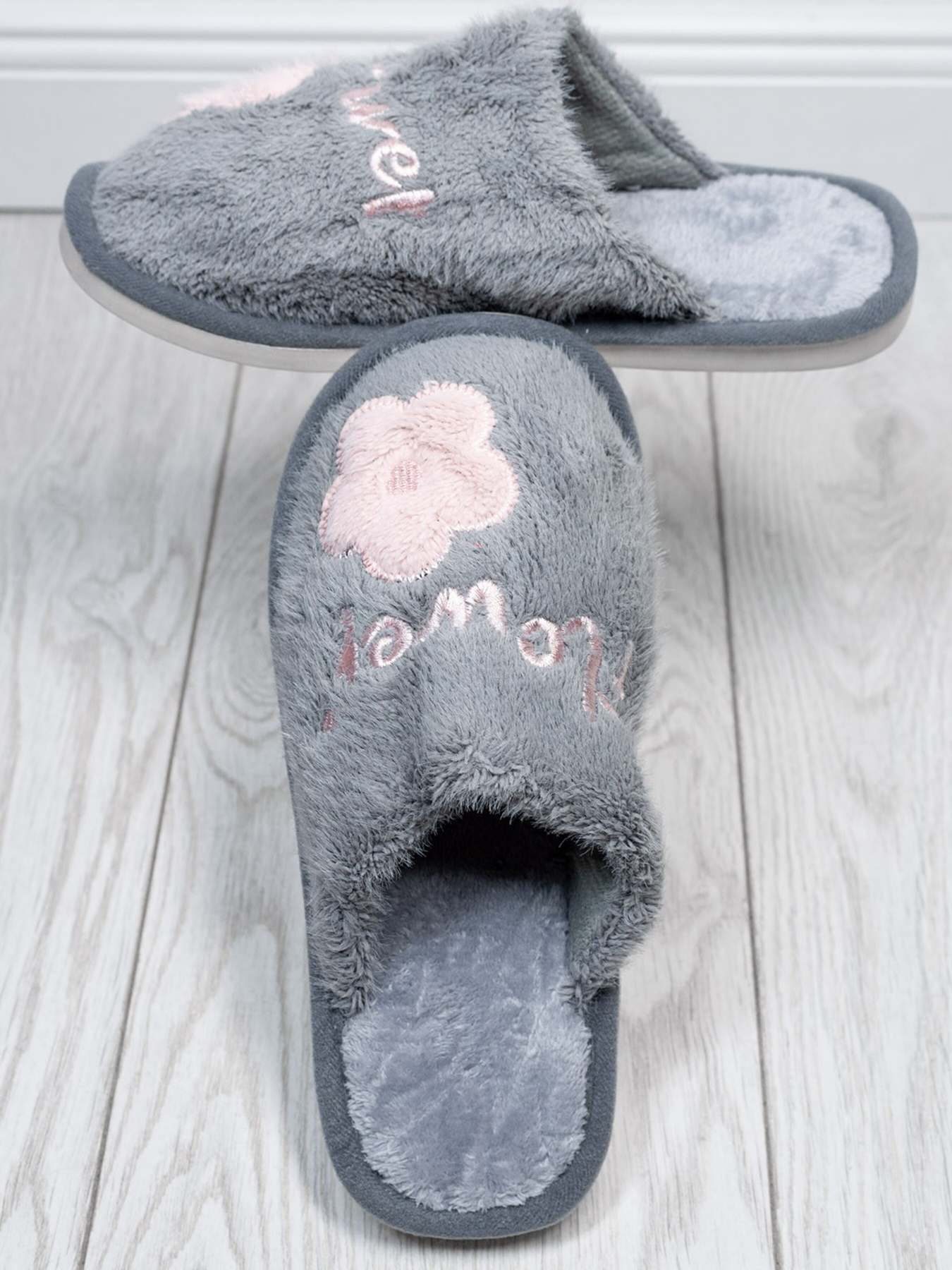 Тапки ISSA Plus модель OB3-23_grey Фото