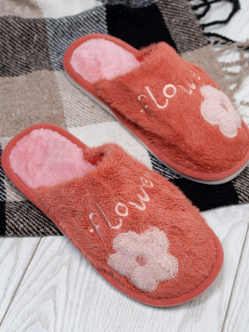 Тапки ISSA Plus модель OB3-23_terracotta Фото