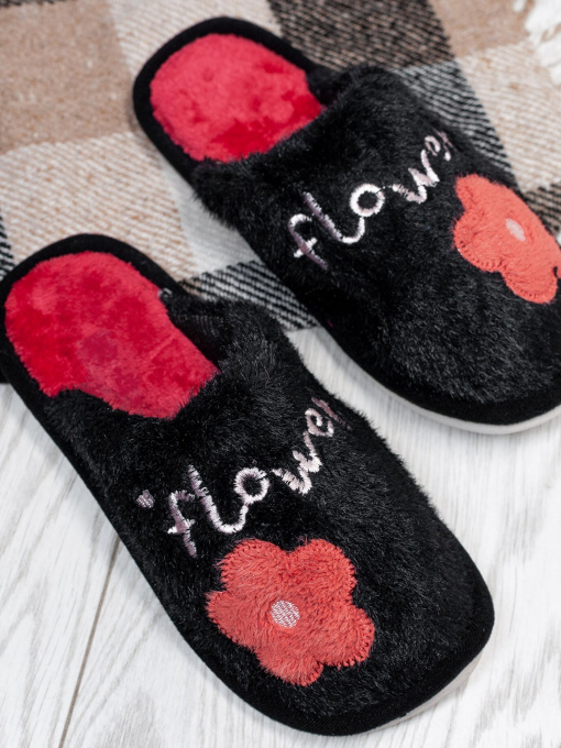 Тапки ISSA Plus модель OB3-23_black Фото