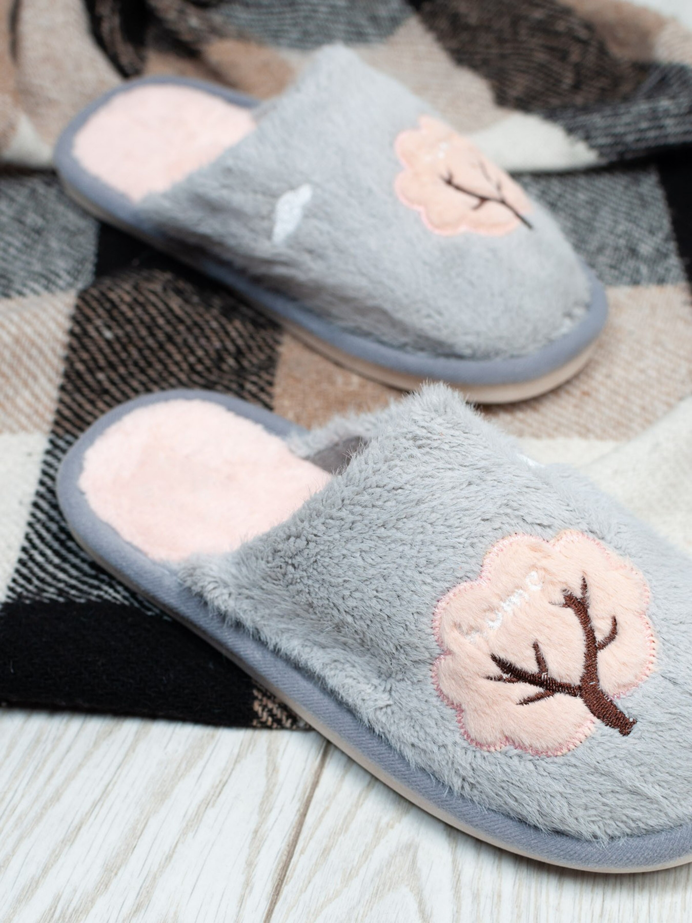 Капці ISSA Plus модель OB3-24_grey Капці ISSA Plus модель OB3-24_grey Фото