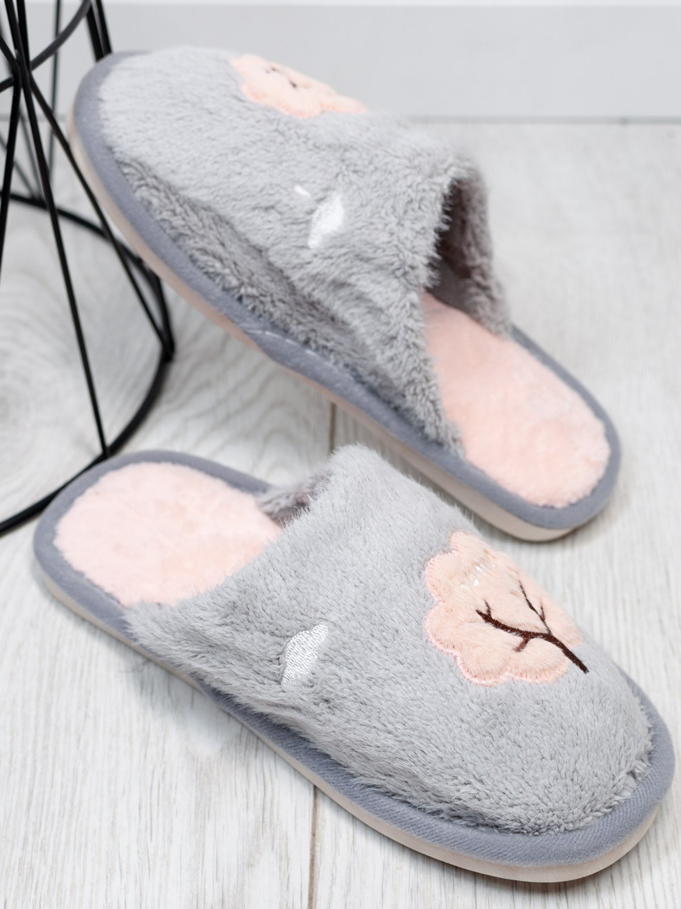 Капці ISSA Plus модель OB3-24_grey Капці ISSA Plus модель OB3-24_grey Фото