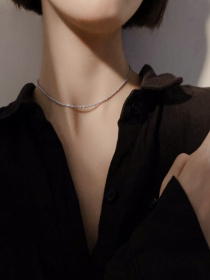 Цепочки ISSA Plus модель AK-232_silver Фото