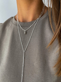 Ланцюжки ISSA Plus модель AK-239_silver Фото