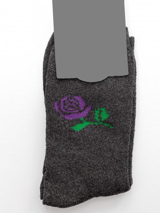 Носки ISSA Plus модель NS-213_darkgray Фото