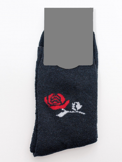 Носки ISSA Plus модель NS-213_darkblue Фото