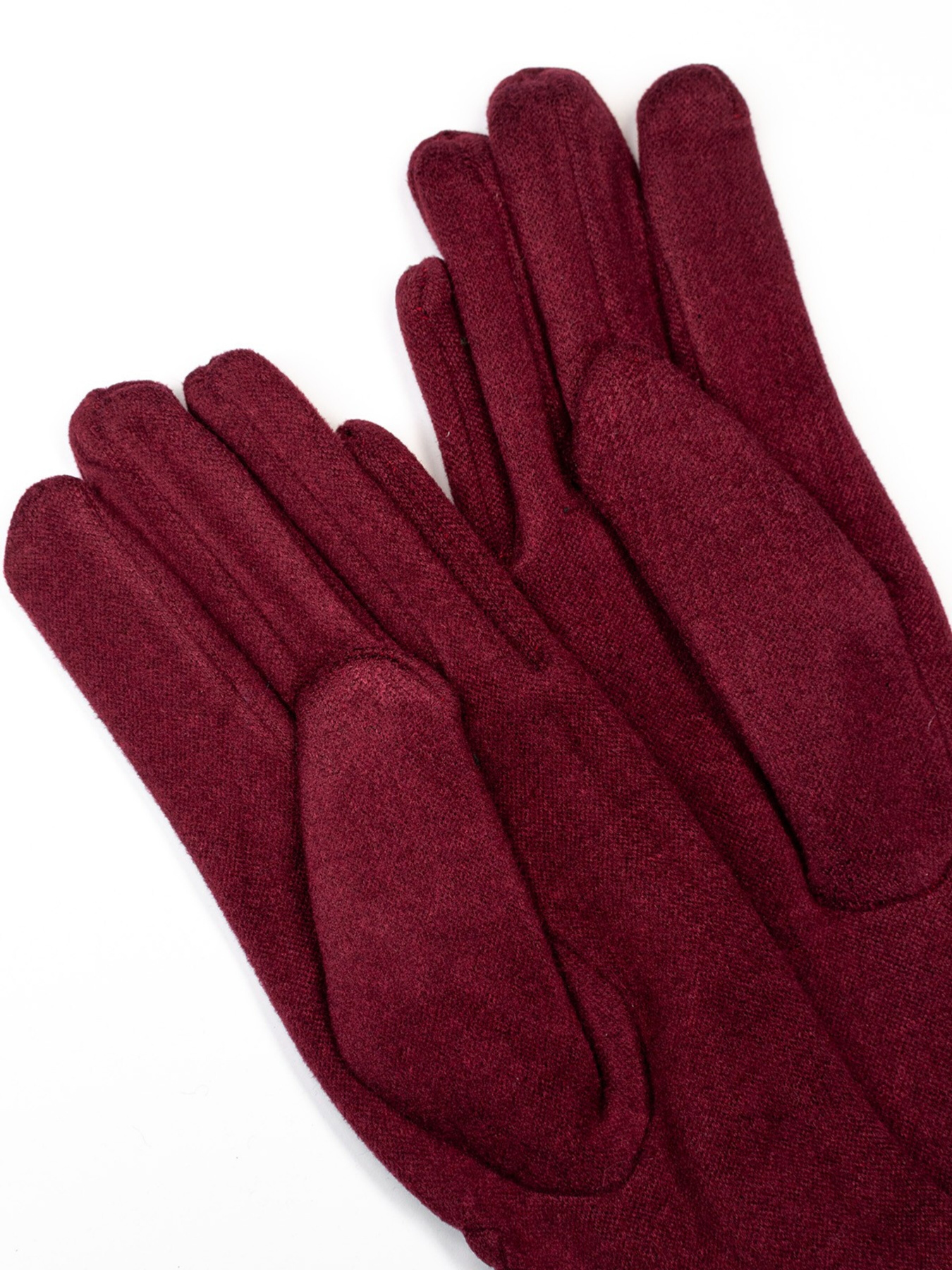 Перчатки ISSA Plus модель PE-22_burgundy Фото