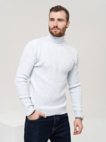 Свитер ISSA Plus модель GN4-87_blue Фото