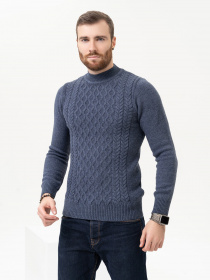 Джемпер ISSA Plus модель GN4-97_blue Фото