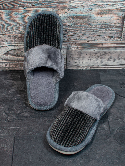 Тапки ISSA Plus модель GOB3-27_grey Фото