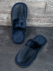 Тапки ISSA Plus модель GOB3-27_darkblue Фото