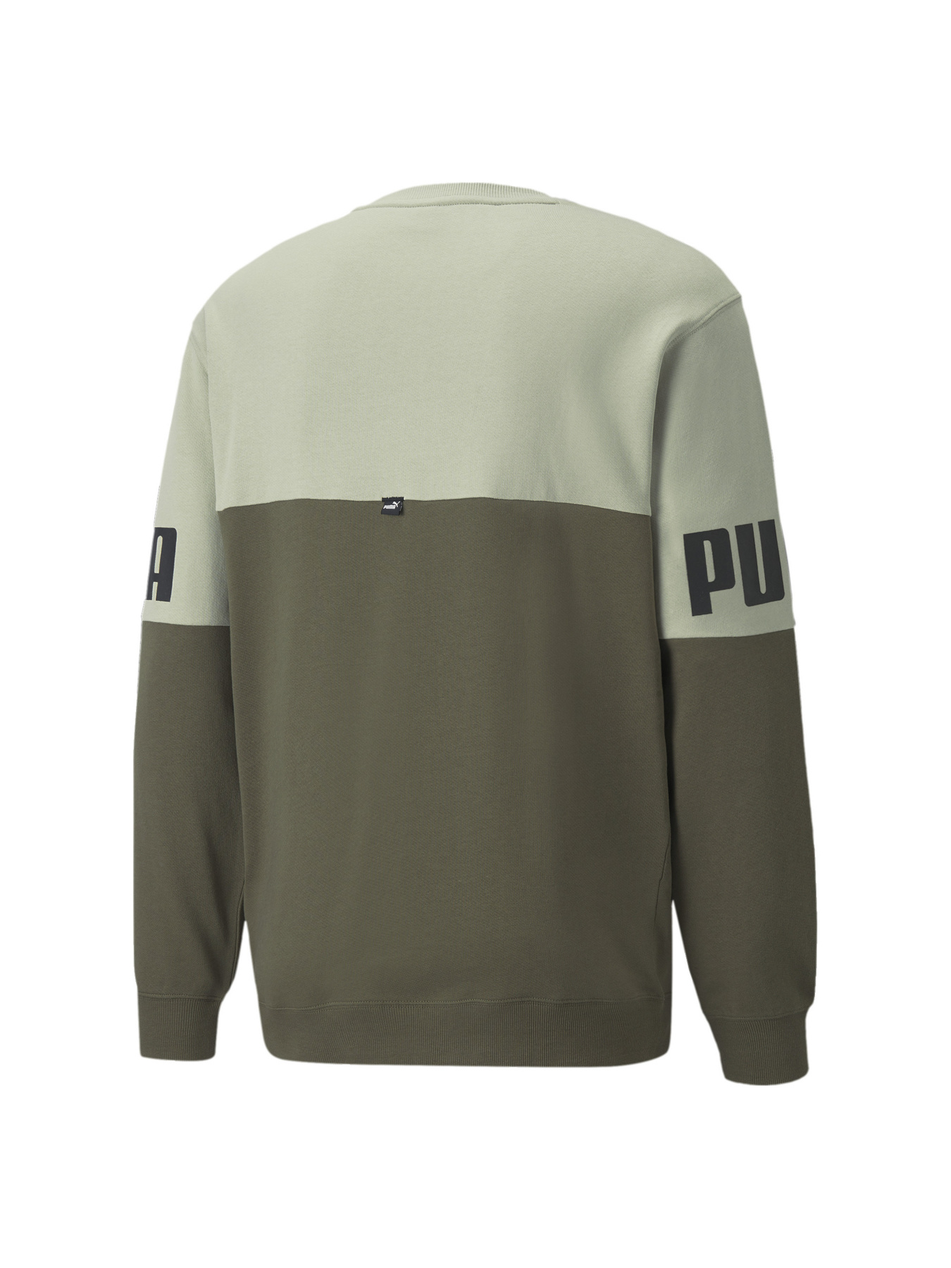 Свитшот PUMA Power Colorblock Crew модель 848008 Фото